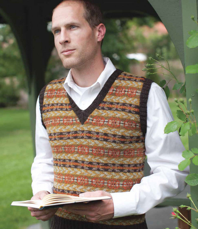 Abbey Mill Farm Vest Knitting Pattern DownloadImage