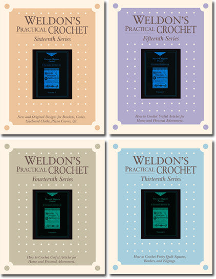Weldon's Practical Crochet, Series 13-16 Set eBookImage