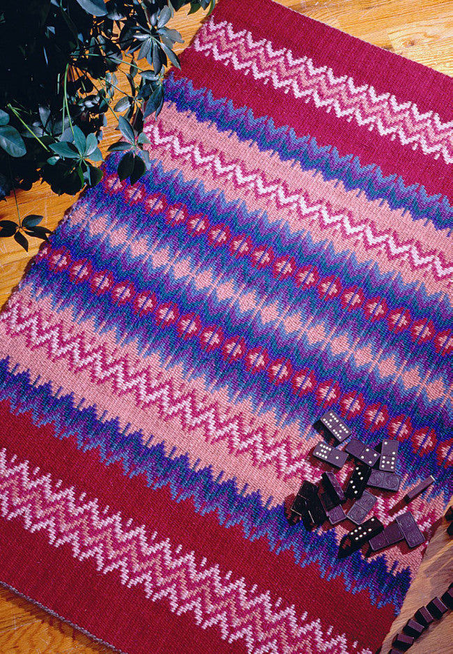 Rosepath Rug Weaving Pattern DownloadImage