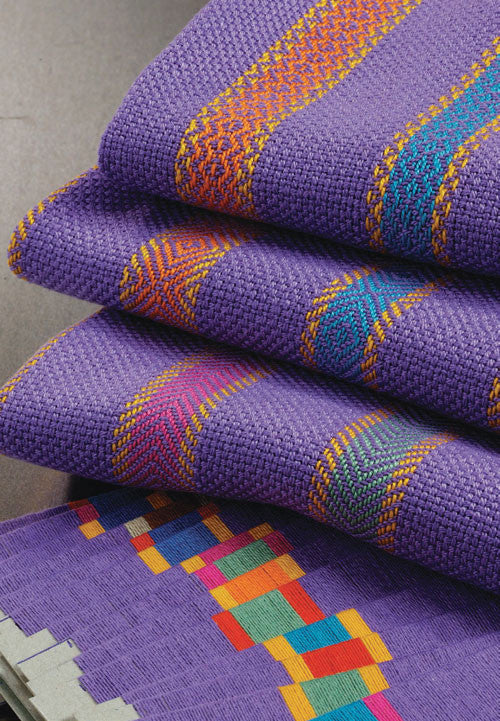 Striped Spring Towels Weaving Pattern DownloadImage