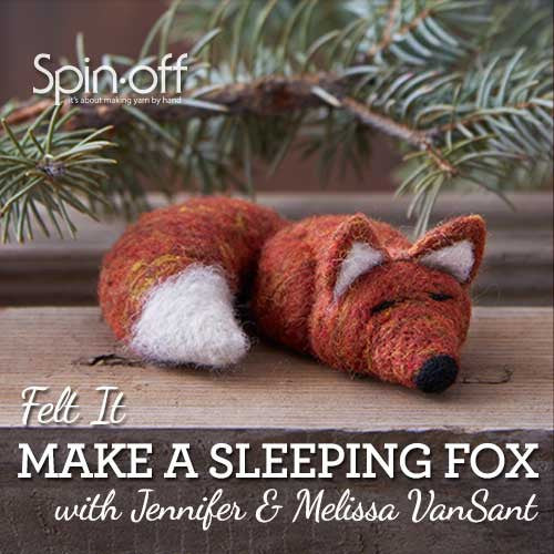 Felt It: Make a Sleeping Fox Video DownloadImage