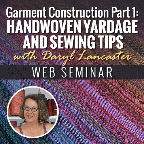 Garment Construction Part 1: Handwoven Yardage and Sewing TipsImage