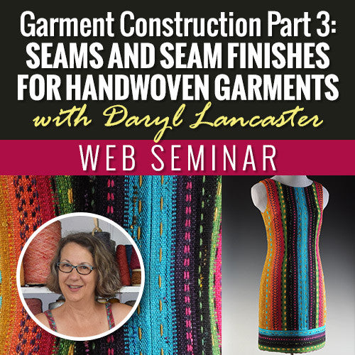 Garment Construction Part 3: Seams and Seam Finishes for Handwoven GarmentsImage
