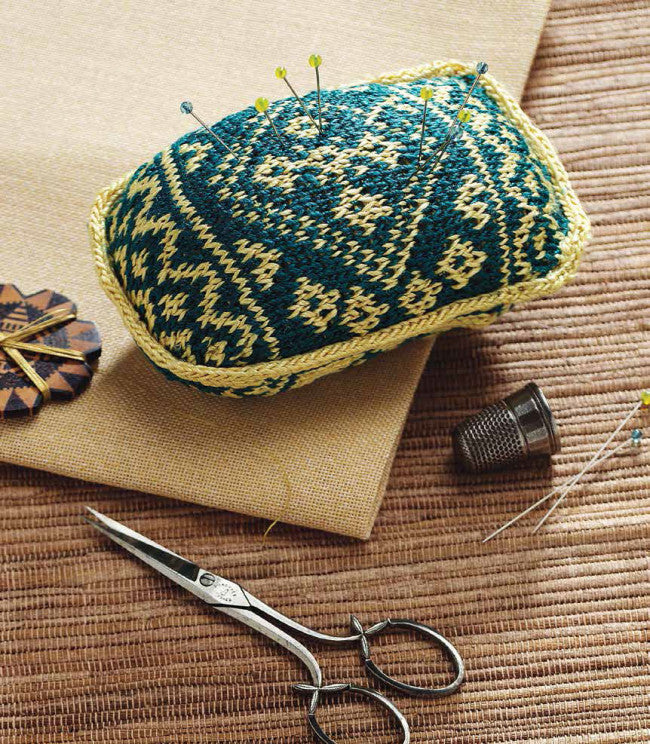 A Silk Pincushion to Knit Knitting Pattern DownloadImage