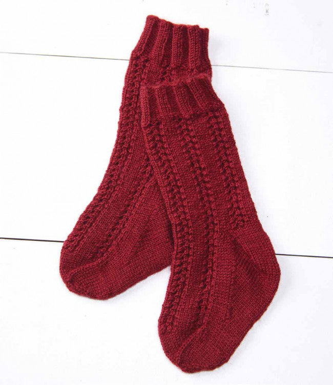 1847 Stockings for a Child Knitting Pattern DownloadImage