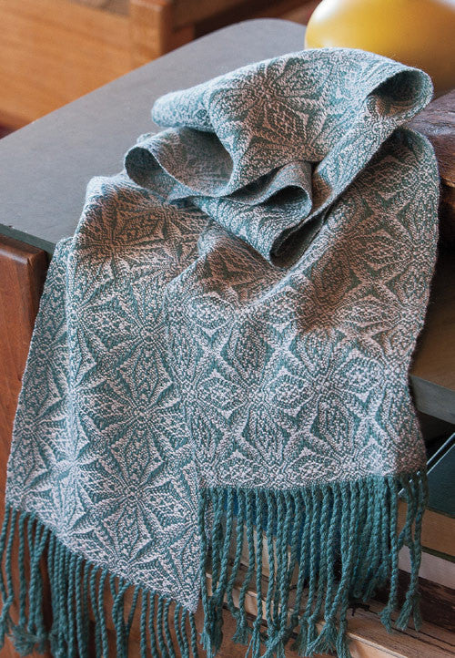 American Snowflake Scarf Weaving Pattern DownloadImage