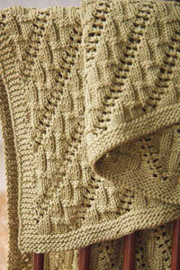 Counterpane Baby Blanket to Knit Knitting Pattern DownloadImage