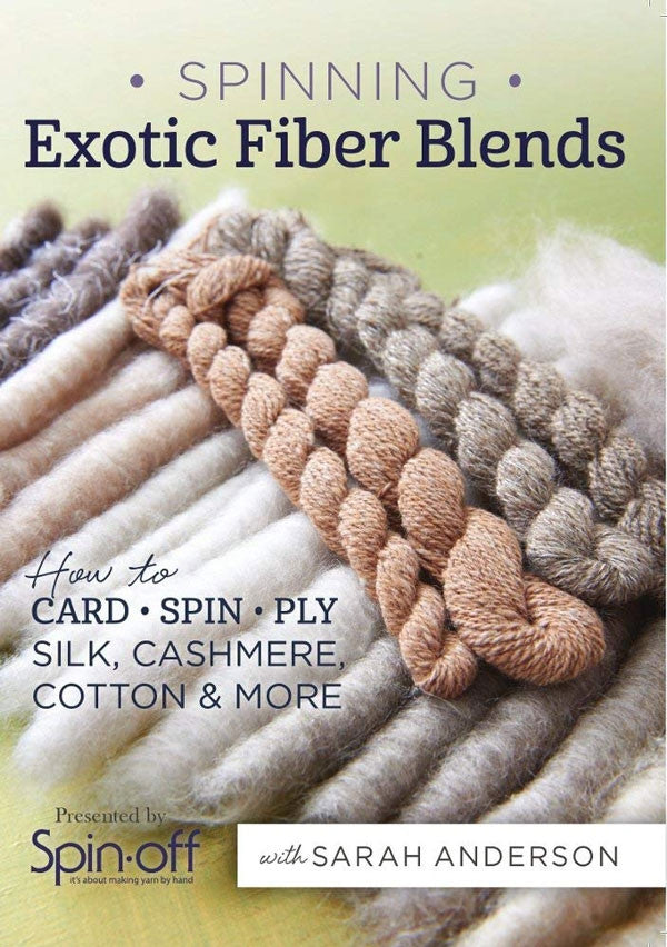 Spinning Exotic Fiber Blends Video DownloadImage