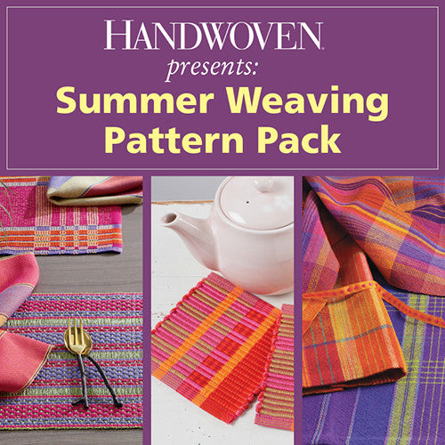 Handwoven Presents: Summer Weaving Pattern Pack – Long Thread Media