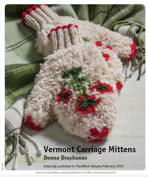 Vermont Carriage Mittens Pattern DownloadImage