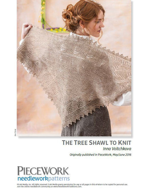 The Tree Shawl to Knit Knitting Pattern DownloadImage