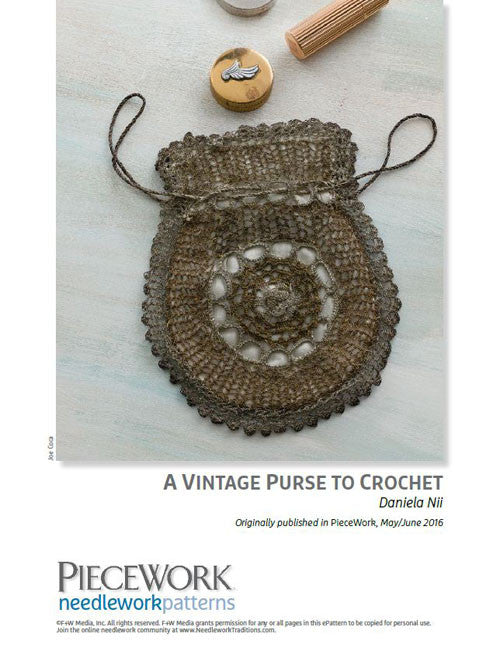 A Vintage Purse to Crochet Pattern DownloadImage