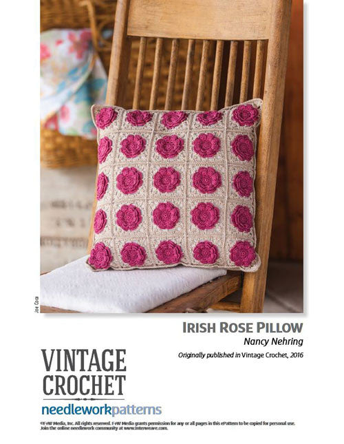Irish Rose PillowImage