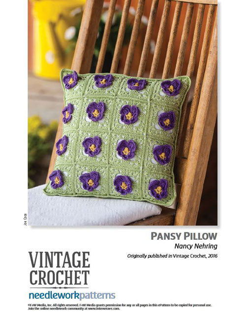 Pansy PillowImage