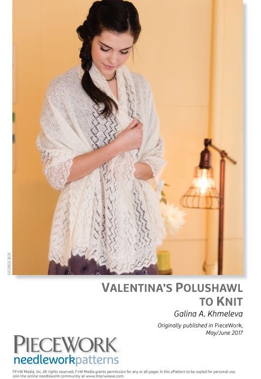 Valentina's Polushawl to KnitImage