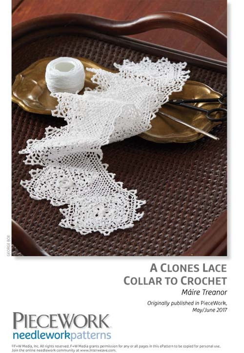A Clones Lace Collar to Crochet Pattern DownloadImage