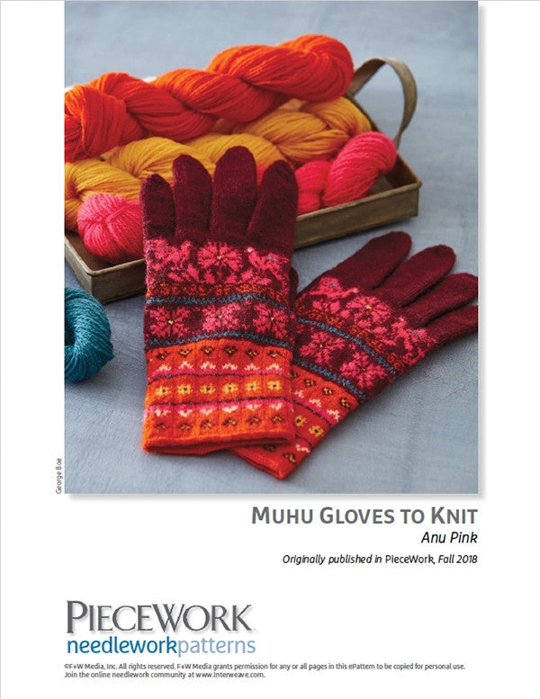 Muhu Gloves to Knit Pattern DownloadImage