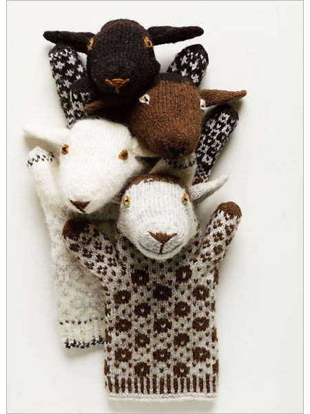 Estonian Sheep Puppets Knitting Pattern DownloadImage