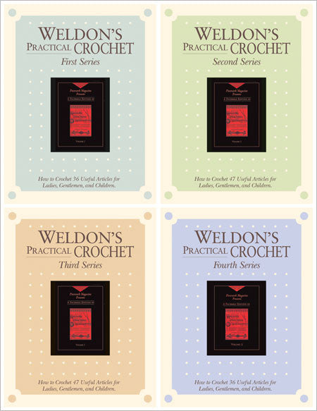 Weldon's Practical Crochet, Volume 1, Series 1-3 and Volume 2, Series 4 eBookImage