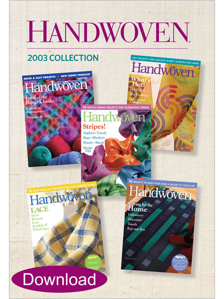 Handwoven 2003 Collection DownloadImage