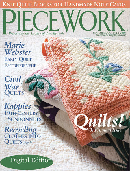 PieceWork, September/October 2007 Digital EditionImage