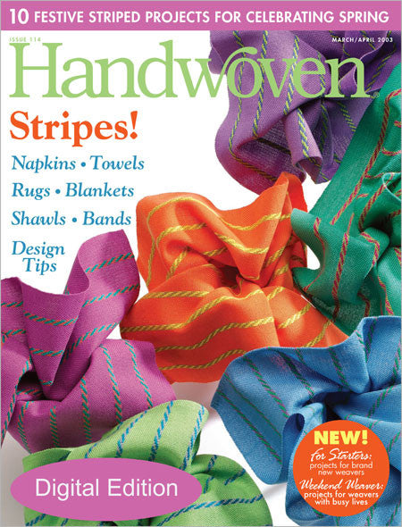Handwoven, March/April 2003 Digital EditionImage