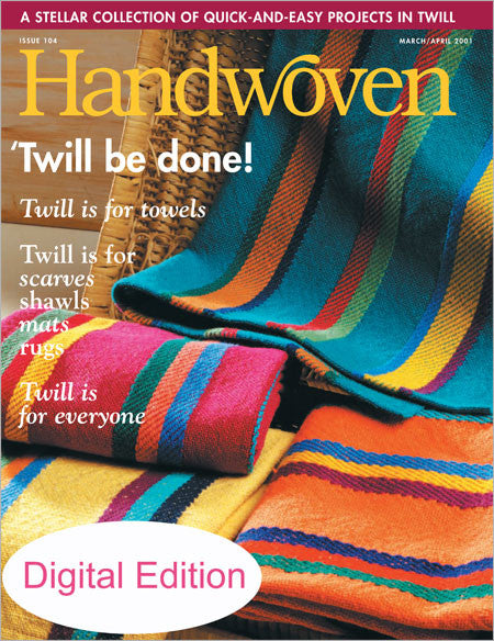 Handwoven, March/April 2001 Digital EditionImage