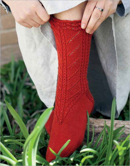 Rosings Stockings Knitting Pattern DownloadImage