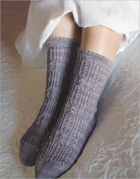 Jane Bennet Socks Knitting Pattern DownloadImage