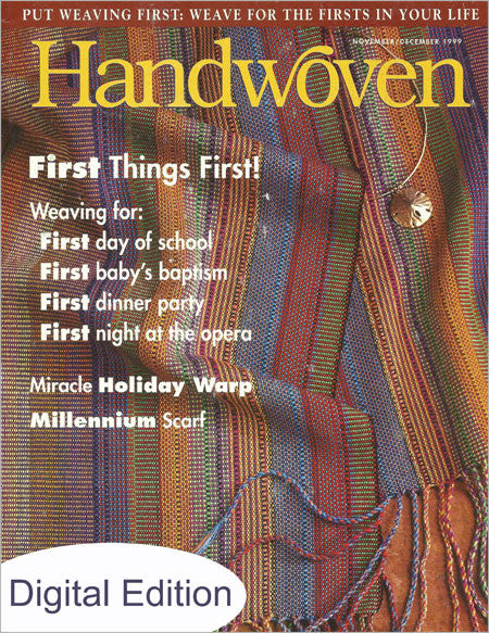Handwoven, November/December 1999 Digital EditionImage