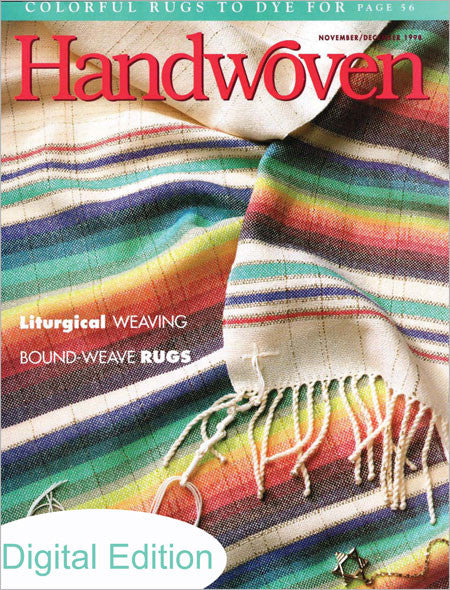 Handwoven, November/December 1998 Digital EditionImage