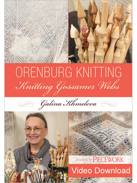 Orenburg Knitting: Knitting Gossamer Webs with Galina Khmeleva Video DownloadImage