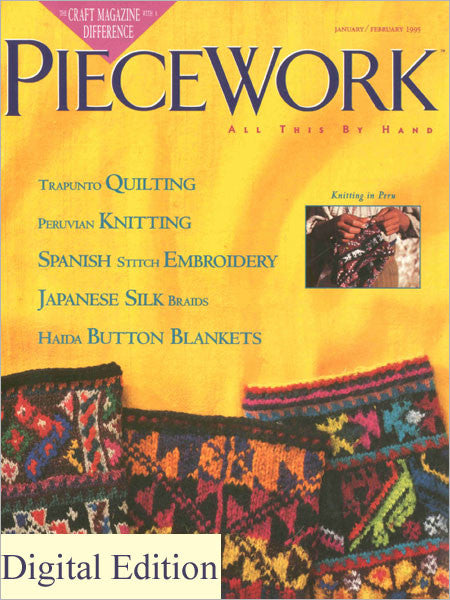 PieceWork, January/February 1995 Digital EditionImage
