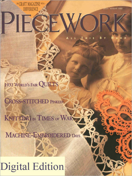 PieceWork, July/August 1995 Digital EditionImage