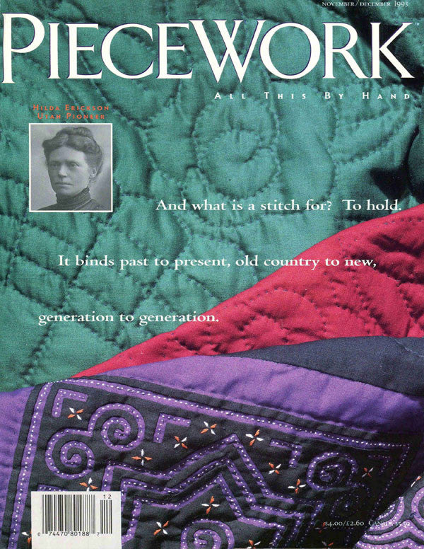 PieceWork, November/December 1993 Digital EditionImage