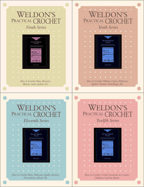 Weldon's Practical Crochet, Ninth-Twelfth Series Set eBookImage