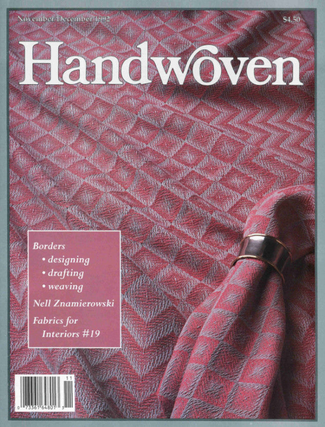 Handwoven, November/December 1992 Digital EditionImage