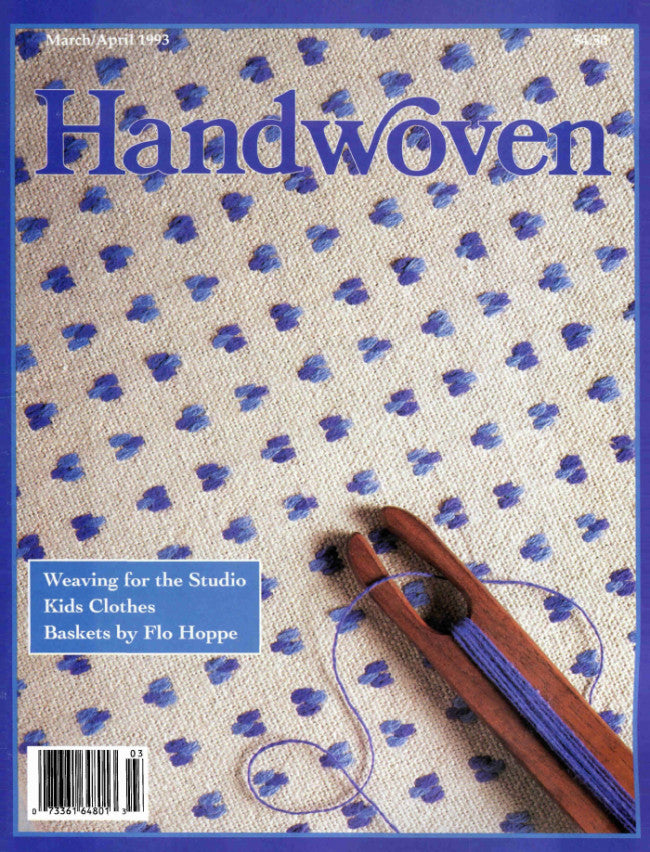 Handwoven, March/April 1993 Digital Edition Image