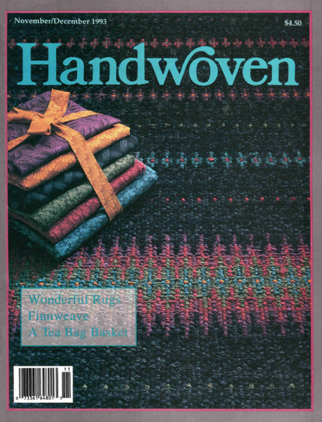 Handwoven, November/December 1993 Digital Edition Image