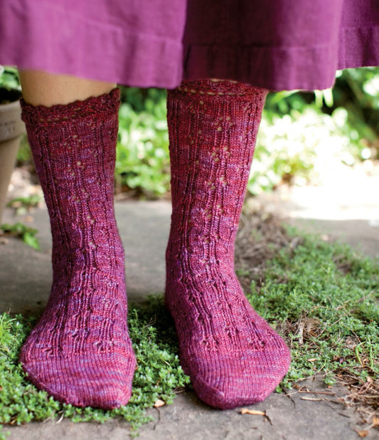 Jane's Dancing Knitted Stockings Knitting Pattern DownloadImage