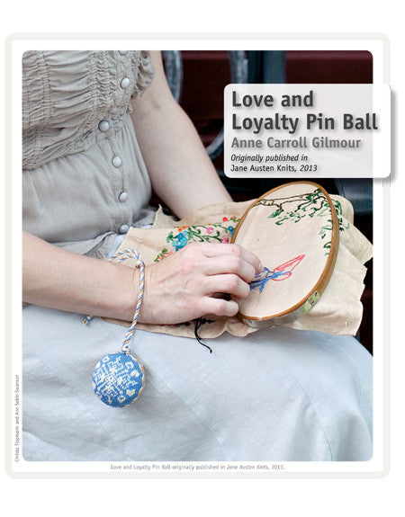Love and Loyalty Knitted Pin Ball PatternImage