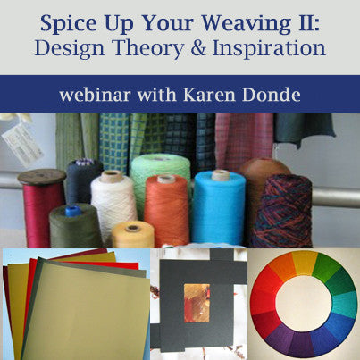 Spice Up Your Weaving 2: Design Theory & Inspiration On Demand Web SeminarImage
