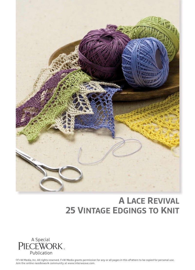 A Lace Revival: 25 Vintage Edgings to Knit eBook