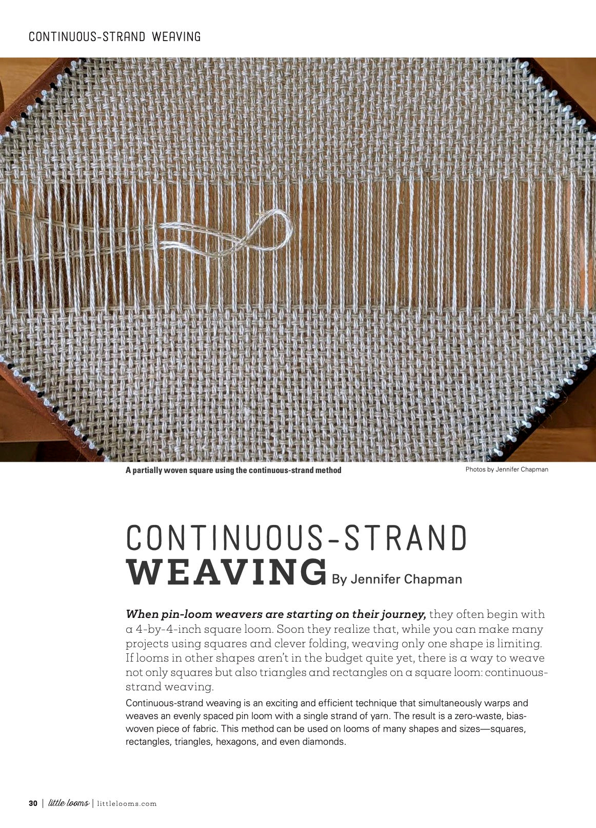 Easy Weaving with Little Looms Winter 2022