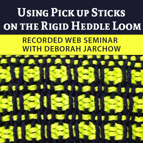 Using Pick Up Sticks on the Rigid Heddle Loom