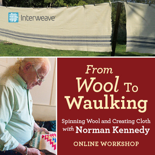 From Wool to Waulking: Spinning Wool & Creating Cloth with Norman Kennedy Online WorkshopImage