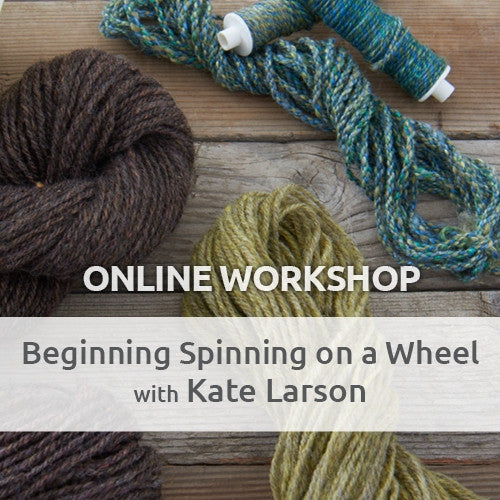 Beginning Spinning on a Wheel Online WorkshopImage