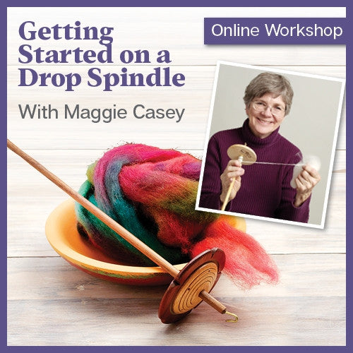 Getting Started on a Drop Spindle Online WorkshopImage