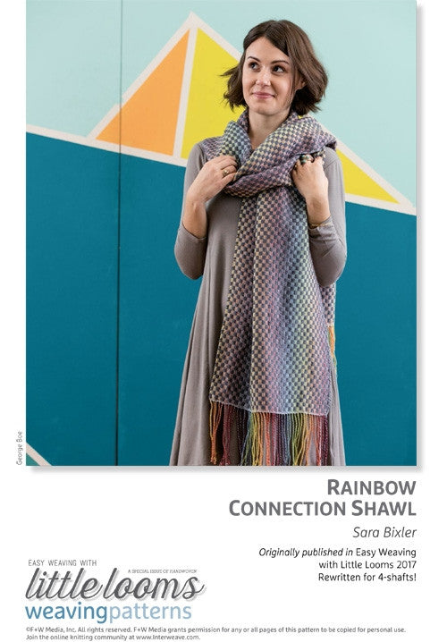 Rainbow Connection Shawl 4-Shaft PatternImage