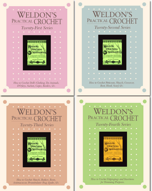 Weldon's Practical Crochet Series 21-24 eBookImage